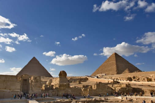 Pirâmides de Gizé e Esfinge